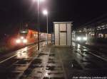 612 XXX und HEX VT 80X im Bahnhof Halle (Saale) Hbf am 4.1.15