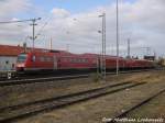 612er im Bahnhof Delitzsch unt Bf am 23.10.15