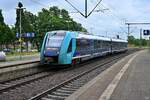 622 665-7 als RB62 nach heide,einfahrt nach itzehoe,01.07.22