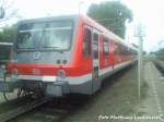 628 311 /928 311 am Kreuzungsbahnhof Sternfeld am 3.7.12