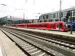 628 433 mit 628 XXX der Sdostbayernbahn abgstellt im Mnchener Hbf am 21.6.17