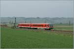 Ein DB VT 628 im Klettgau (CH) bei Wichlingen-Hallau.