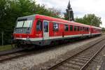 Am 18 Mai 2023 hat 628 688 Rühe in Wasserburg (Inn) Bahnhof.