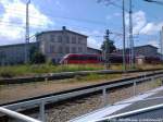 BR 642 als RE8 mit ziel Wismar bei der Einfahrt in Rostock Hbf am 22.6.13