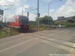 642 051/551 als RB12 mit ziel Graal-Mritz kurz hinter Rostock Hbf am 22.6.13