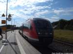 642 553 / 053 als RE8 mit ziel Wismar im Bahnhof Bad Doberan am 13.7.14