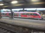 BR 642 der Elbe-Saale-Bahn im Bahnhof Magdeburg Hbf am 15.9.14