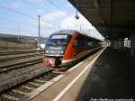 642 192 / 692 als RB50 mit ziel Gsten im Dessauer Hbf am 5.2.15