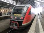 642 042 / 542 im Bahnhof Halle (Saale) Hbf am 4.1.16