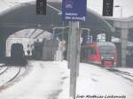 642 141 / 641 und 642 042 / 542 im Bahnhof Halle (Saale) am 7.1.16