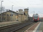 642 137 / 637 verlsst den Bahnhof Delitzsch ob Bf in Richtung Eilenburg am 3.3.16