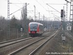 642 144 / 644 mit ziel Eilsenburg bei der Einfahrt in den Bahnhof Delitzsch ob Bf am 3.3.16