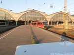 642 179 / 679 und 642 136 / 636 verlsst den leipziger Hbf in Richtung Grimma ob Bf am 3.5.16