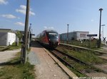 642 224 / 724 mit ziel Gsten im Bahnhof Bernburg-Friedenshall am 5.5.16