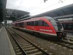 642 072/572 als RE55 mit ziel Nordhausen im Bahnhof Erfurt Hbf am 3.5.19