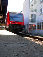 650 202 im Bahnhof Friedrichshafen Hafen am 10.4.17