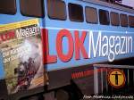 LOK Magazin Werbung an der 1042 520-8 am 27.10.12