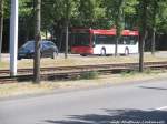 Wagen 357 der HAVAG unterwegs nach Heide Universittsklinikum am 14.6.15