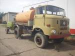 IFA W50 LA Tankwagen abgestellt in Nordhausen 16.06.2013