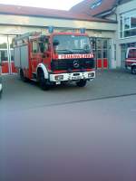 Feuerwehreinsatzfahrzeug Mercedes-Benz 1224 der freiwilligen Feuerwehr Bad Drkheim am 11.11.2013