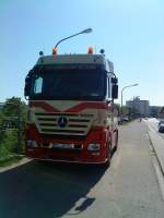 LKW Mercedes-Benz Actros Chassis mit Kurzpritsche in Bad Drkheim am 04.09.02013