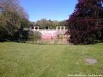 Blick auf die Schlossterrasse im Putbusser Park am 23.5.13