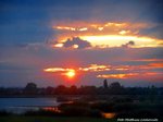 Sonnenuntergang ber Sachsen-Anhalt´s Altmark am 3.10.16