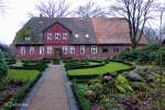 Historischer Bauerngarten in Müden (Örtze) im Advent 2013.