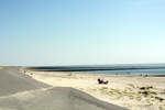 Der Sdstrand der Insel Borkum am 25.8.19