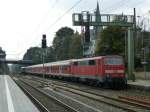 Eine RB 48 mit einer schiebenden 111 160, Solingen, 24.