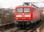 112 119 erreicht am 11.04.2012 den Berliner Alexanderplatz.