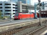 146 025 verlsst am 3.8.13 den Dsseldorfer Hauptbahnhof.