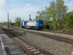 Lok 1028 (Typ G2000.1) der OHE am 25.04.2013 in Duisburg-Meiderich Ost.