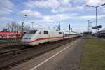 402 044 hat auf dem Weg von Berlin seinen Zielbahnhof Köln Hbf fast erreicht.