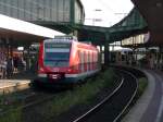 422 009 der DB Regio NRW steht am 04.08.2009 im Duisburger Hauptbahnhof.