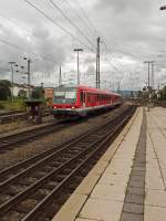 628 494 erreicht am 26.08.14 als RegionalBahn aus Armsheim Mainz.