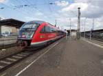 642 168 und 227 haben auf ihrer Fahrt von Braunschweig nach Stendal die entlang der Schnellfahrstrecke liegenden kleineren Ortschaften abgeklappert und dürfen sich nun ein paar Minuten ausruhen,