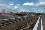 400 Meter lange Bahnsteige hat der Bahnhof Berlin-Lichtenberg zu bieten und die waren einst auch ntig.