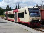 Und erreicht eine halbe Stunde spter den Bahnhof Gammertingen.