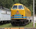 229 181-3 abgestellt im Bahnwerk Neustrelitz(Netinera Werke GmbH)Aufgenommen am 17.06.2011