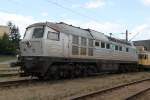 ITL-Lok 232.04 abgestellt im Bahnwerk Neustrelitz  (Netinera Werke GmbH)Aufgenommen am 17.06.2011