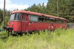 798 629-2 abgestellt im Bahnwerk Neustrelitz(Netinera Werke GmbH)Aufgenommen am 17.06.2011