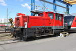 333 670-8 stand am 01.07.2018 im BW Rostock Hbf.