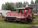 335 047-2 abgestellt im BW Rostock-Seehafen.