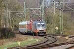 Hectorrail 242 502 DB Systemtechnik 182 506-6(REV/LD X/03.03.16) und Dienstüm313 (63 80 99-92 007-3) Schleswig 28.03.2016