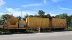 D-DBMP 99 80 9310 028-2 Gattung BA 233 Materialwagen. Jübek 07.09.2025