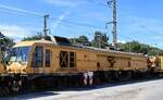 DB Netzinstandhaltung '767 101' SFM 601 Linsinger Schienenfräszug SF 03 FFS registriert unter 99 80 9420 139-4 D-DBMP abgestellt in Jübek. 07.09.2025 II