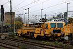 DB Bahnbau  GSM 831  Zweischwellenstiofmaschine 09-32 CSM 9980 9421 011-4 Boppard Hbf 23.10.2023