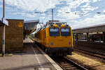 Der Diagnose VT / P&T DVT Fahrwegmesszug 702 203 „Elfriede“ (99 80 9163 003-3 D-DBMP) der DB InfraGO AG (ex DB Netz AG) / DB Netz Instandhaltung – Fahrwegmessung fährt am 24