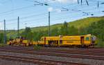   Abgestellt am 16.05.2014 in Betzdorf/Sieg:   Die Plasser & Theurer Universalstopfmaschine 08 - 275 Unimat 3S Y (Schweres Nebenfahrzeug Nr.